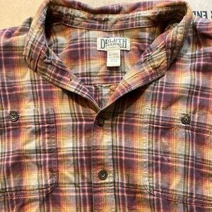 Duluth Trading Plaid Flannel Shirt